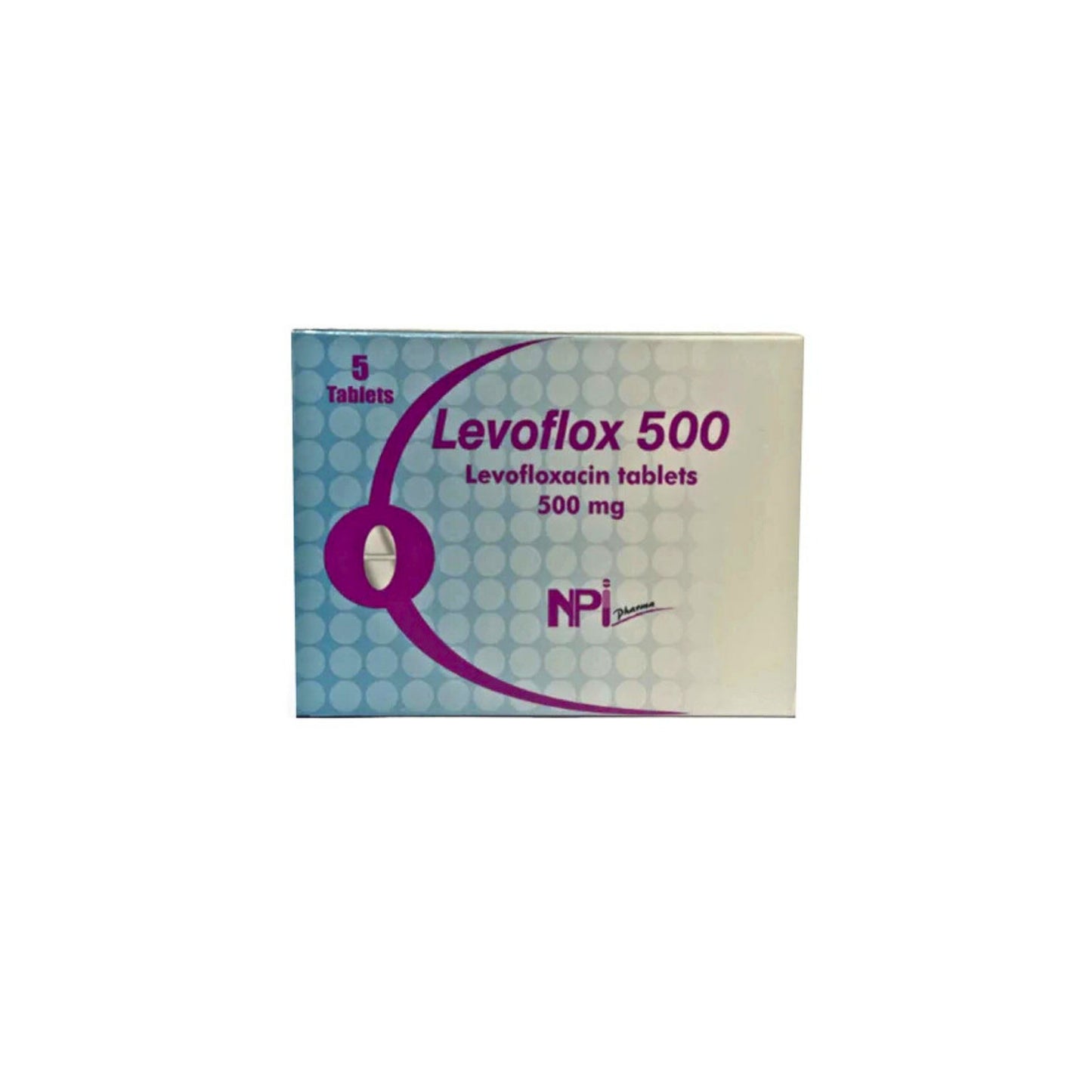 LEVOFLOX 500 MG CAPS 5 S