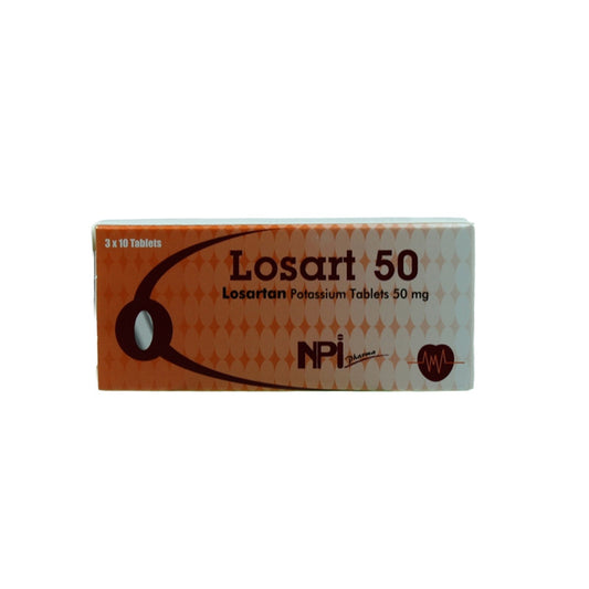 LOSART 50 MG TAB 30 S