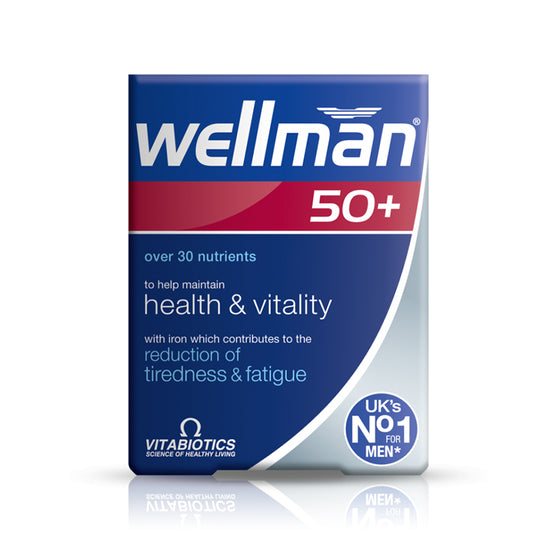 WELLMAN 50+ TABS 30 S