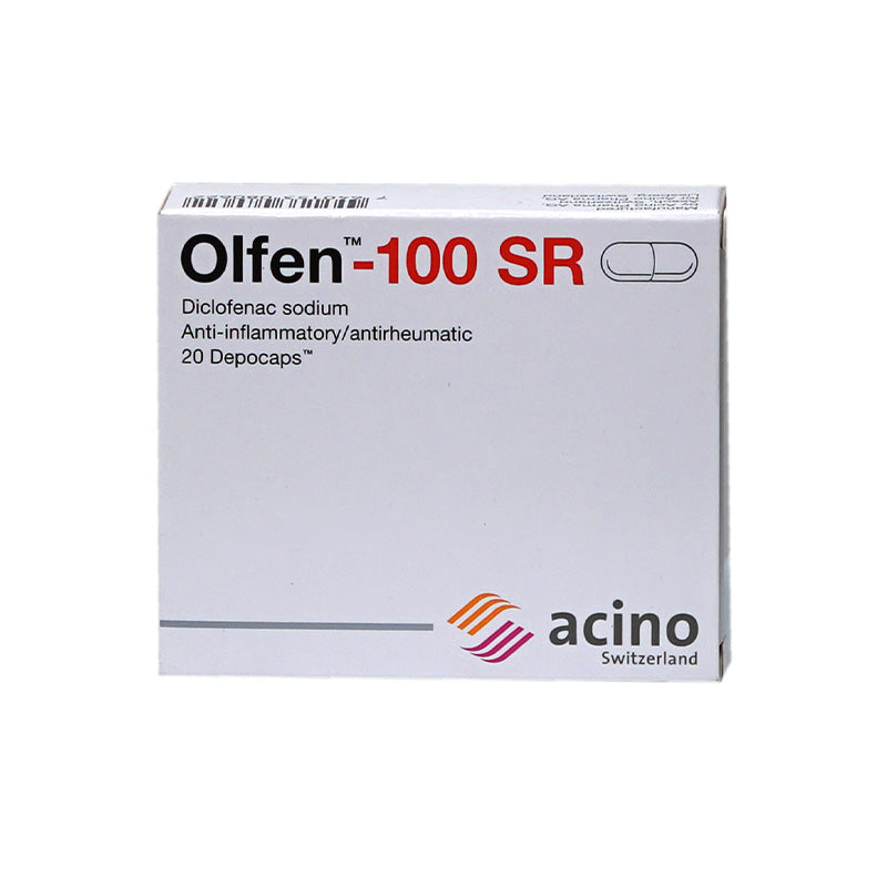 OLFEN 100 MG SR DEPO-CAP 20 S