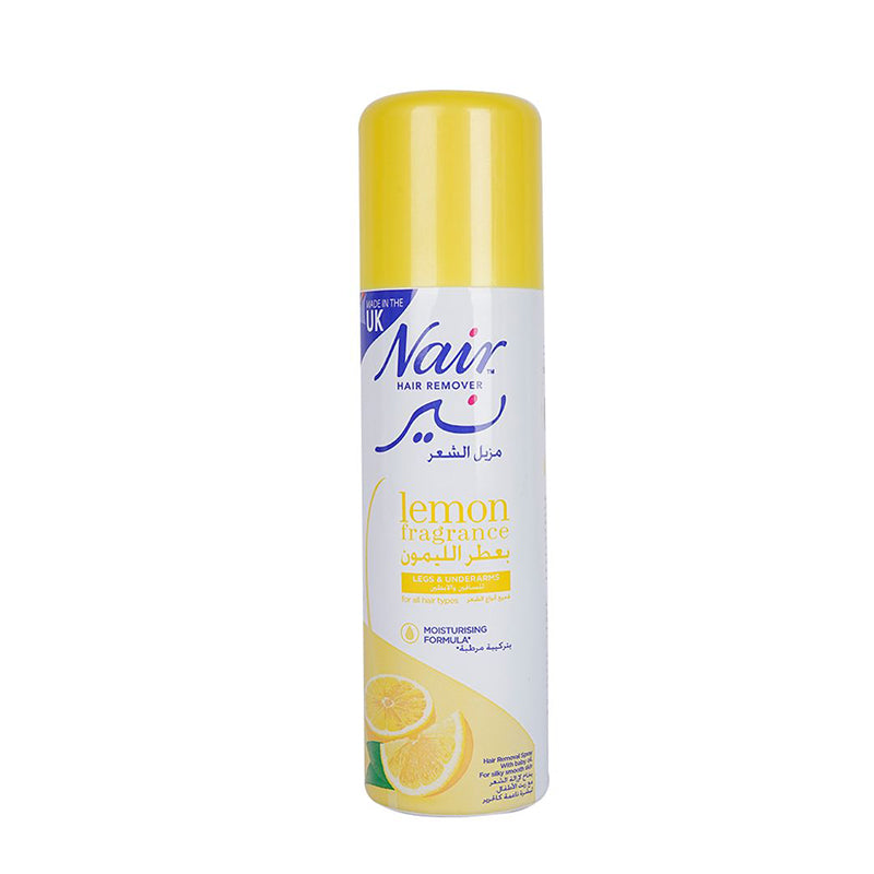 NAIR HAIR REMOVAL SPRAY LEMON FRAGRANCE 200 ML