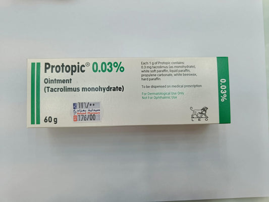 PROTOPIC 0.03% OINT. 60 GM