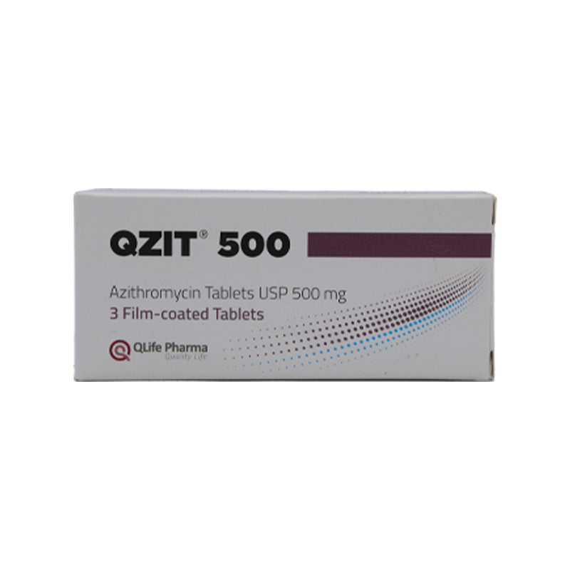 QZIT 500 MG TAB 3 S