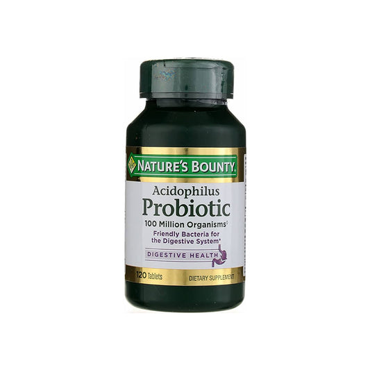 NATURES BOUNTY PROBIOTIC ACIDOPHILUS 120 S