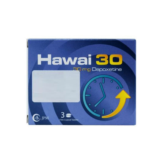 HAWAI 30 MG TAB 3 S