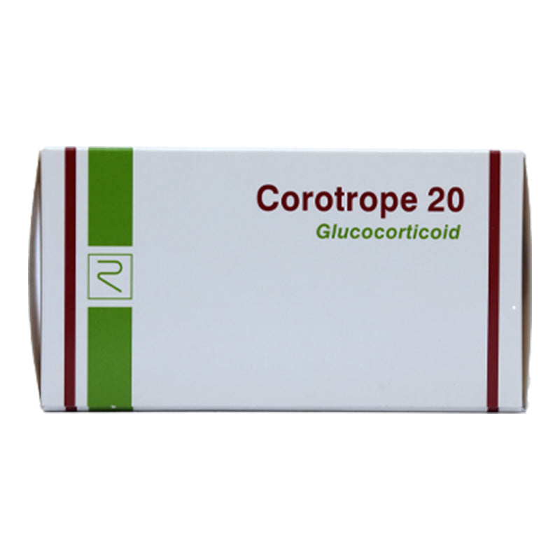 COROTROPE 20 MG TAB 100 S