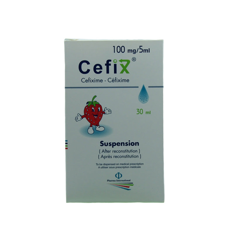 CEFIX 30 ML SUSP. 100 MG/5 ML