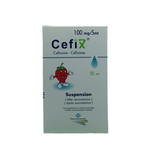 CEFIX 30 ML SUSP. 100 MG/5 ML