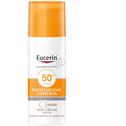 EUCERIN SPF 50+ TINTED SUN CREAM 50ML