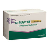 KOMBIGLYZE XR 2.5/1000 MG TAB 56 S