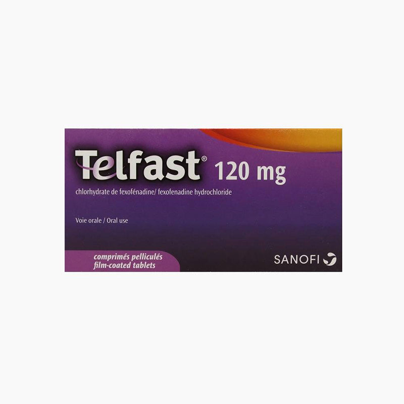 TELFAST 120 MG TAB 15 S