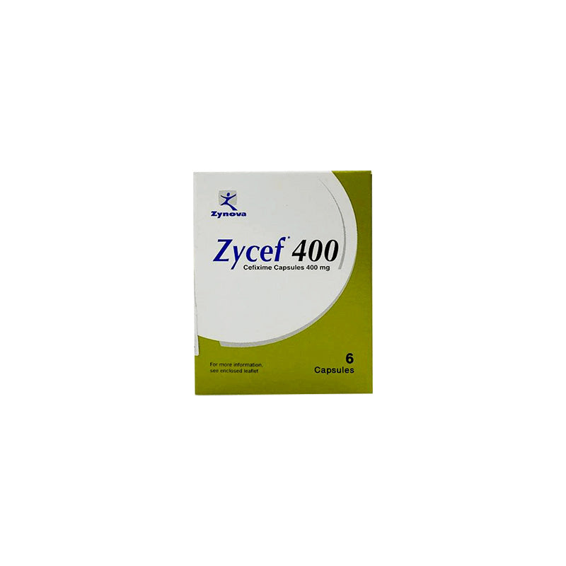 ZYCEF 400 MG 6 S