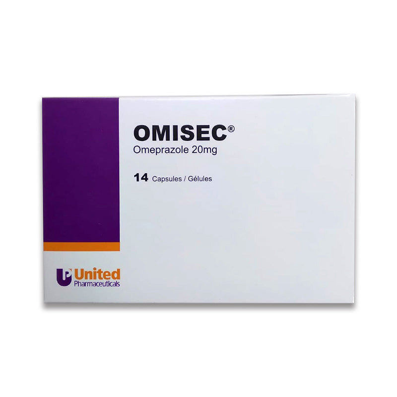 OMISEC 20 MG CAP 14 S