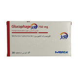 GLUCOPHAGE XR 750 MG TAB 30 S