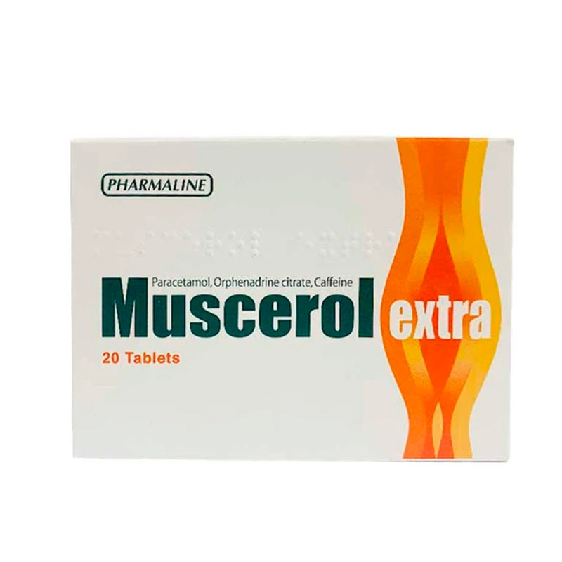 MUSCEROL EXTRA TAB 20 S