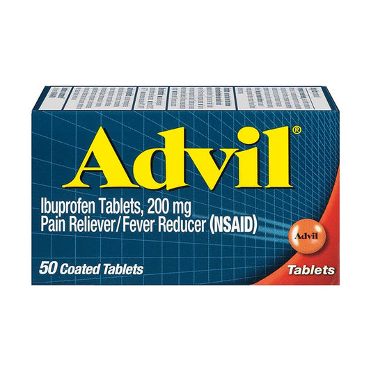 ADVIL 200 MG TAB 50 S