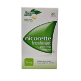 NICORETT FRESHMINT GUM 2 MG 30 S