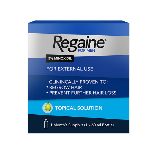 REGAINE 5% TOPICAL SOLUTION 60 ML