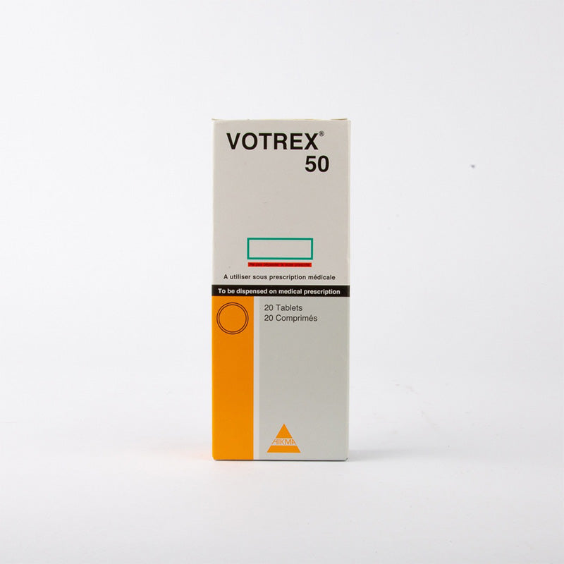 VOTREX 50 MG TABS 20 S