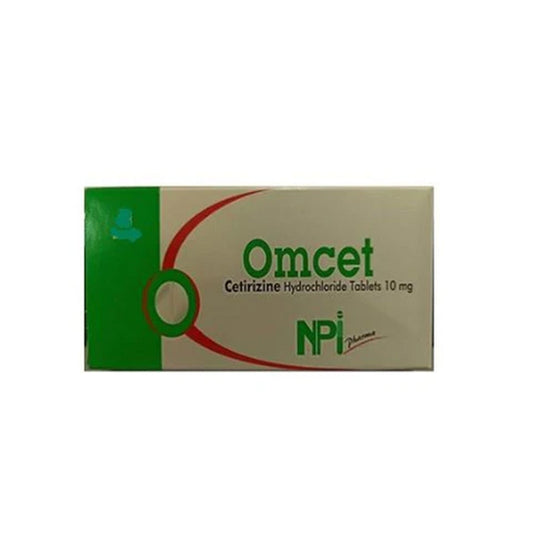 OMCET 10 MG TAB 10 S