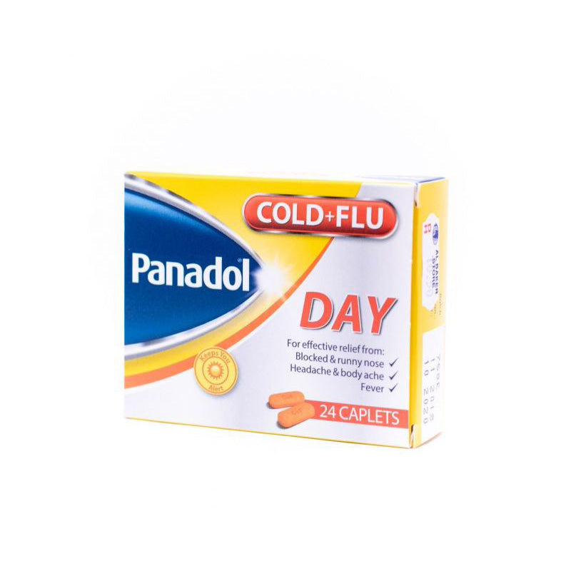 Panadol Day Tablets for Cold & Flu, 24 Count