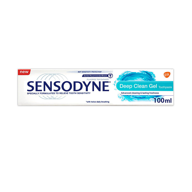 SENSODYNE DEEP CLEAN GEL TOOTHPASTE 100 GM