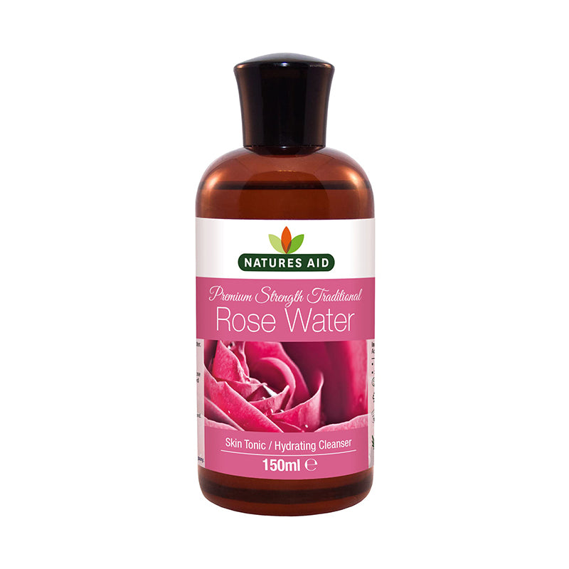 NATURES AID ROSE WATER 150 ML