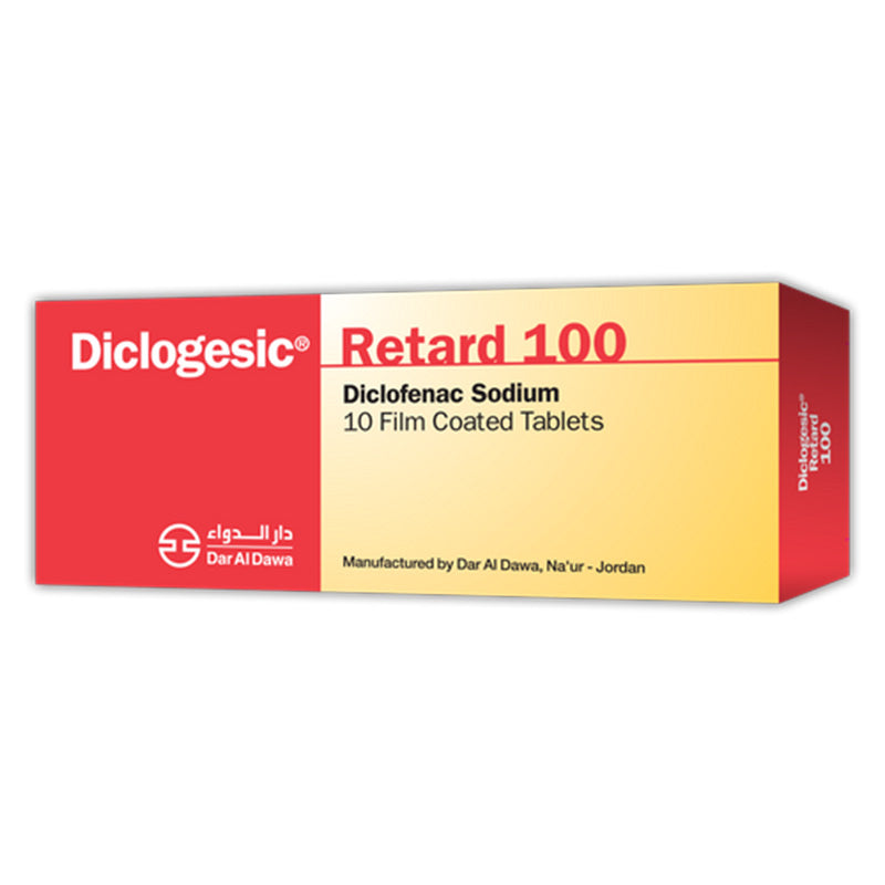 DICLOGESIC RETARD TAB 100 MG 10 S