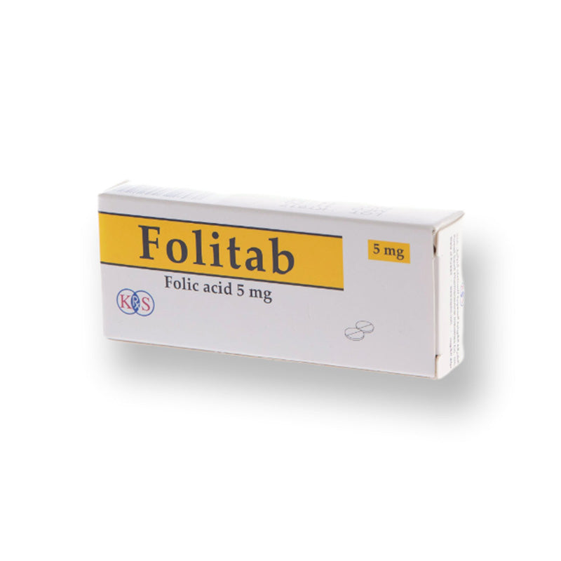 FOLITAB 5 MG TAB 20 S