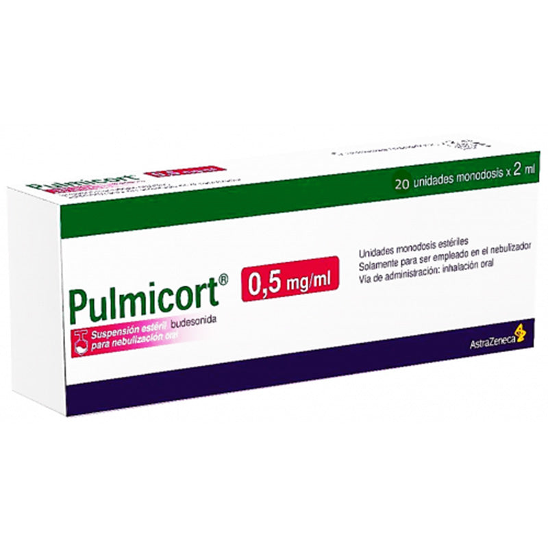 PULMICORT 0.5 MG/ ML SUSP 20 X 2 ML RESPULES