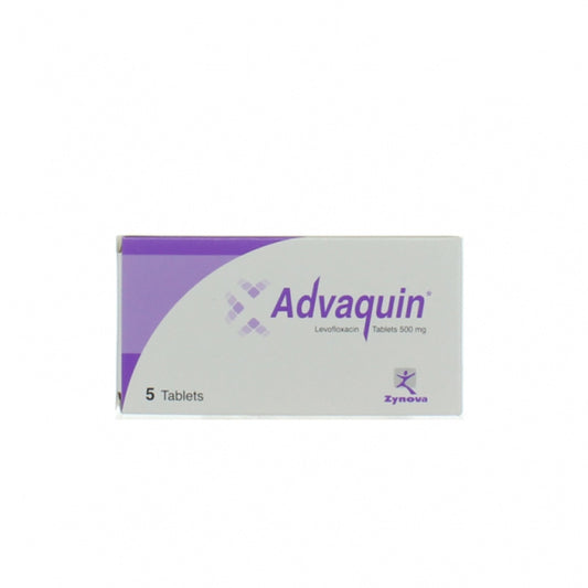 ADVAQUIN 500 MG TAB 5 S