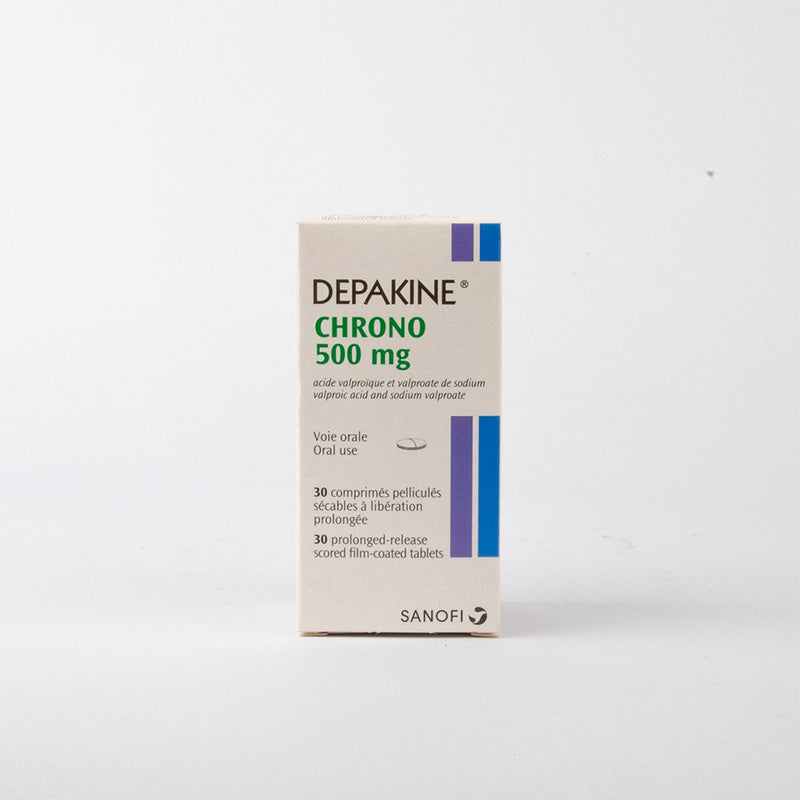 DEPAKINE CHRONO 500 MG TAB 30 S