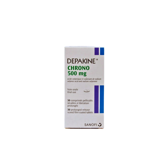 DEPAKINE CHRONO 500 MG TAB 30 S