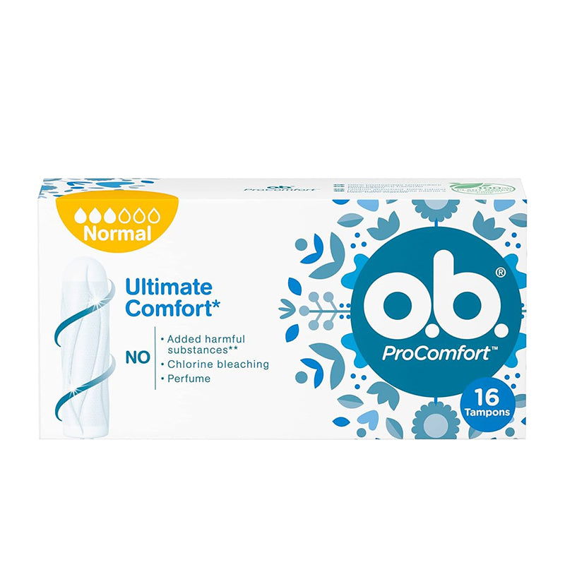 OB TAMPONS REGULAR NORMAL 16 S