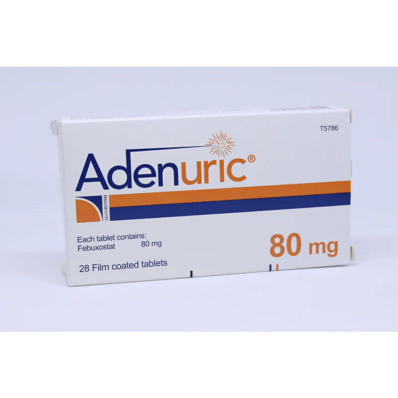 ADENURIC 80 MG TAB 28 S