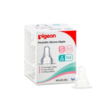 PIGEON SILICON NIPPLE (LARGE) S-TYPE 1PC/BOX B1734