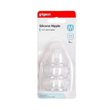 PIGEON SILICONE NIPPLE S-TYPE (MEDIUM) B17343 3PC/