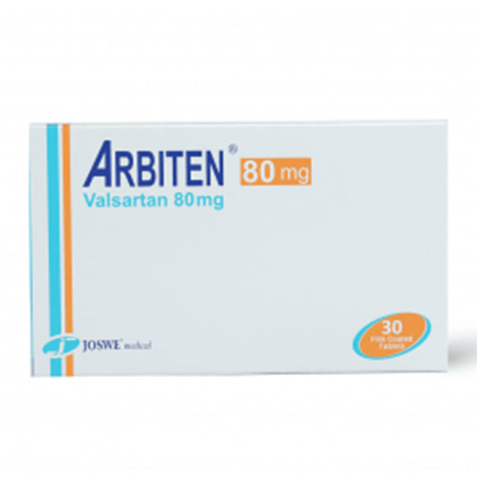 ARBITEN 80 MG TAB 30 S