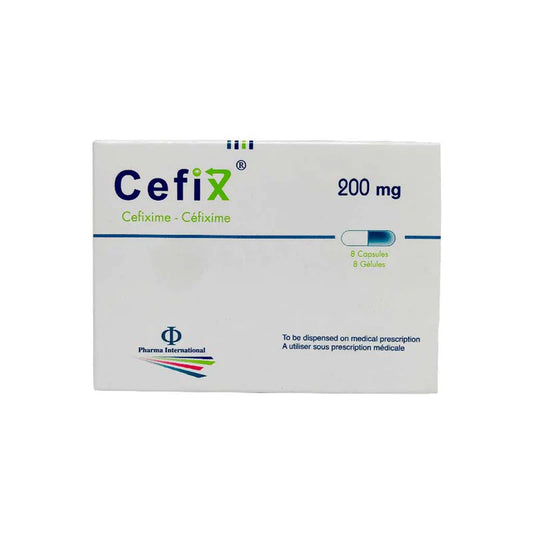 CEFIX 200 MG CAPS 8 S