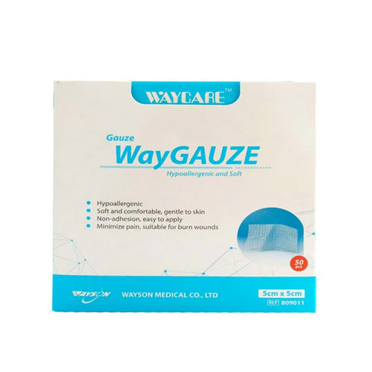 WAYCARE GAUZE SWAB 5 X 5 CM 50 S (809011)