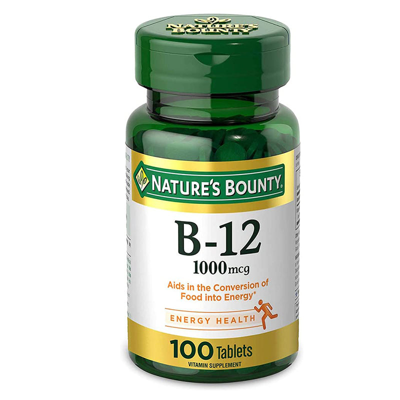 NATURE S BOUNTY VITAMIN B 12 1000 MCG TAB 100 S