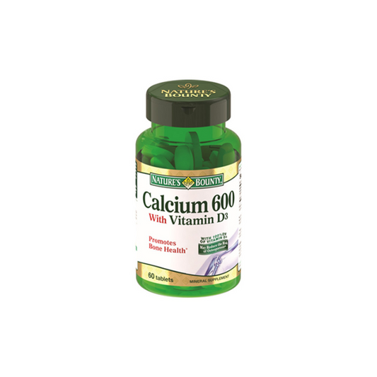 Natures Bounty Calcium 600+Vit D3 Tab 60'S