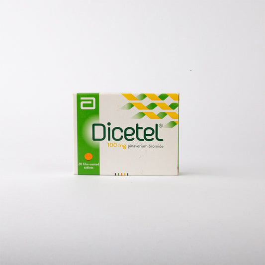 DICETEL 100 MG TAB 20 S