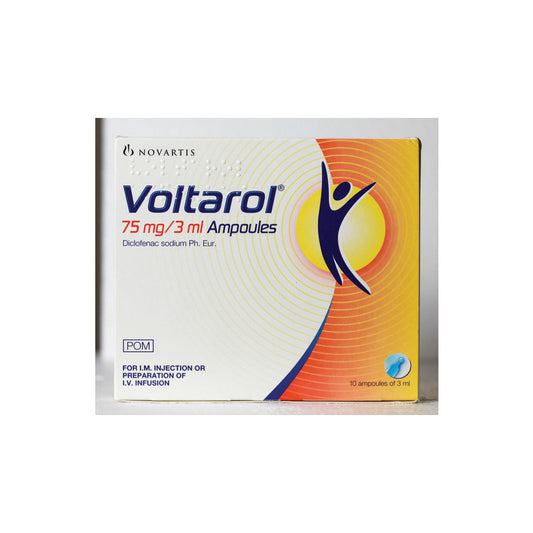 VOLTAREN 75 MG AMPOULES 5 S