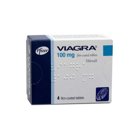 VIAGRA 100 MG TAB 4 S