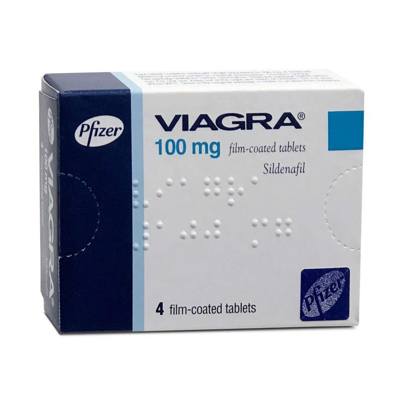 VIAGRA 100 MG TAB 4 S