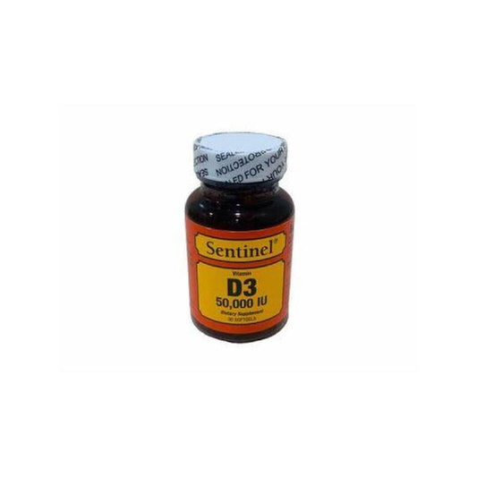 SENTINEL VITAMIN D 3 50000 IU CAP 30 S