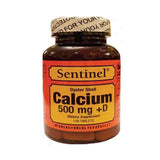 SENTINEL CALCIUM OYSTER SHELL 500 MG TAB 100 S