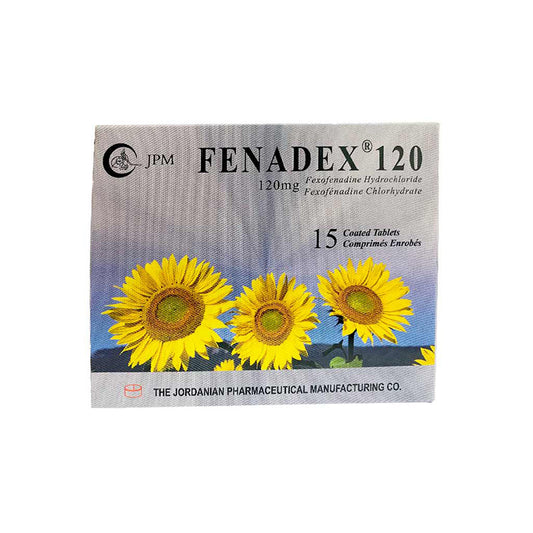 FENADEX 120 MG TAB 15 S