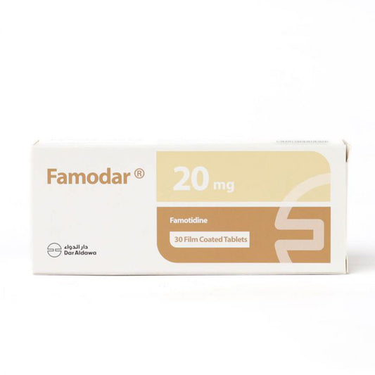 FAMODAR 20 MG TAB 30 S